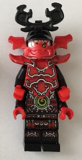 LEGO Minifigure-General Kozu - Black (70596)-Ninjago-NJO223-Creative Brick Builders